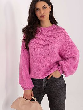 sweter Italy Moda  Stylish women\'s sweater with a casual character is the perfect choice for everyday wear. Made from a soft blend of acrylic, wool, viscose, 