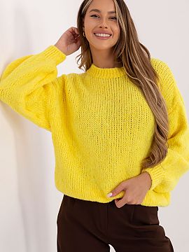 sweter Italy Moda  Stylish women\'s sweater with a casual character is the perfect choice for everyday wear. Made of a soft blend of acrylic, wool, viscose, an