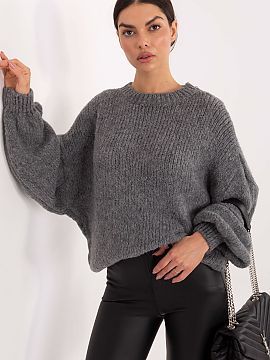 sweter Italy Moda  Stylish women\'s sweater with a casual character is the perfect choice for everyday wear. Made of a soft blend of acrylic, wool, viscose, an