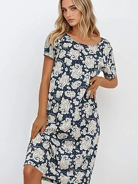 Nightshirt Momenti Per Me  Women\'s nightshirt in a classic cut Classic is the perfect combination of feminine style, comfort, and quality. Made of natural, hypoallerg