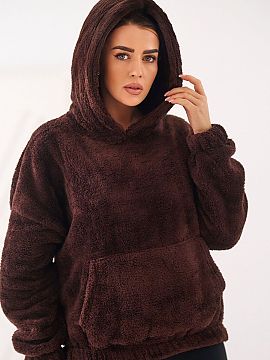 Sweatshirt Factory Price  Casual women\'s sweatshirt with a charming bear motif is the perfect choice for everyday styling. Made of pleasant to the touch material wit