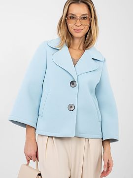Coat Italy Moda  An elegant women\'s transitional coat made of modern foam material is a stylish proposal for the autumn, winter, and spring season. Made of 