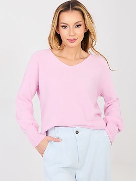 Jumper Italy Moda  Elegant and comfortable women\'s sweater in a casual style, perfect for everyday wear and work. A model with a smooth pattern that will work