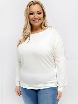 plus size blouse Relevance  Plus size blouse with a classic, round neckline, created with comfort and everyday use in mind. A casual style model, perfect for everyday o