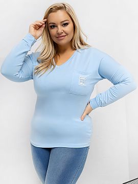 plus size blouse Relevance  Plus size blouse with a classic, everyday character is an excellent base for many stylizations. The smooth pattern gives it universality, ma