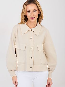 Long sleeve shirt Rue Paris  Women\'s casual shirt is a stylish and comfortable proposal for everyday styling. The smooth cut makes the model universal and easy to combi