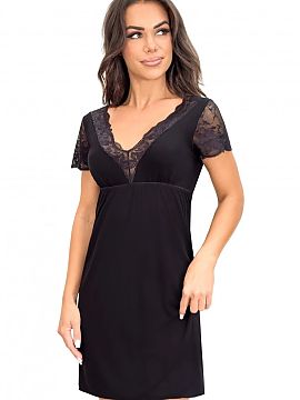 Nightshirt Donna  Elegant and extremely comfortable nightshirt, created with comfort and feminine style in mind. The model without underwiring in the cups ens