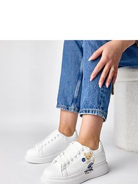 Sports footwear Solea  Sports shoes with a printed teddy bear are a fun and stylish proposition for fans of original accessories. Made of durable eco-leather, they