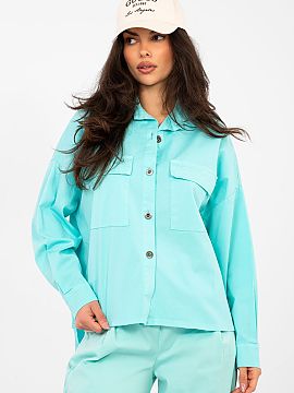Long sleeve shirt Italy Moda  Universal women\'s casual shirt, perfect for everyday stylizations. Made of pleasant to the touch cotton with a hint of elastane, it ensures