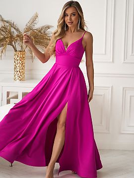 Long dress Bicotone