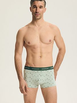 Set Henderson  A set of two pairs of men\'s boxers is the perfect combination of classic and modern style. The set includes boxers with a trendy print and 