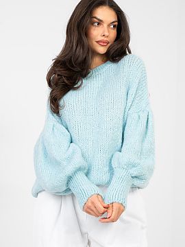 Jumper Italy Moda  Stylish women\'s sweater with a casual character, which will work both in everyday life and at work. A model of standard length and without 