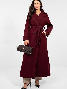 Coat Factory Price  The long women\'s coat is an elegant proposal for the transitional seasons of autumn, winter, and spring. Made of high-quality polyester, in