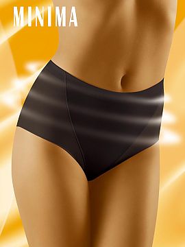 Panties Wolbar  Minima are panties that work on your figure. Slightly compressing it, they slim your tummy and shape the line of your thighs. Sides and back