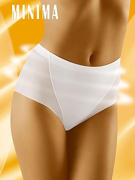 Panties Wolbar  Minima are panties that work on your figure. Slightly compressing it, they slim your tummy and shape the line of your thighs. Sides and back