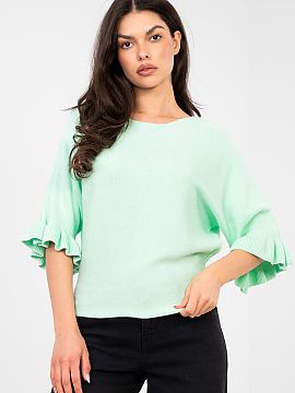 Jumper Italy Moda  Stylish women\'s sweater of standard length, perfect for both everyday wear and more special occasions. Made of high quality blend of viscos