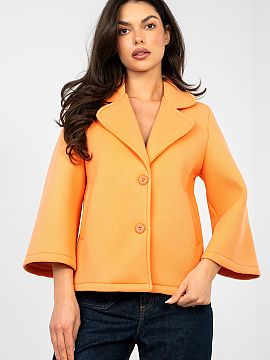 Coat Factory Price  A short transitional women\'s coat is an ideal proposition for women who appreciate a casual style and universal solutions for everyday and 