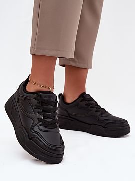 Sport Shoes Step in style  Women\'s sneakers from the Big Star brand made of eco leather. Set on a platform. This model stands out with a unique HI-POLY SYSTEM insole,