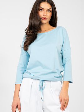 Blouse BFG  A daily women\'s casual blouse is a combination of comfort and feminine, subtle design. The smooth pattern makes the model universal and eas