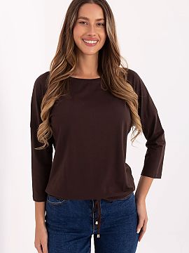 Blouse BFG  The daily women\'s casual blouse is a combination of comfort and feminine, subtle design. The smooth pattern makes the model universal and e