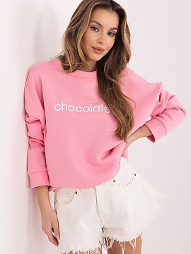 Sweatshirt Rue Paris  Classic women\'s sweatshirt with a casual character, combining comfort and style in everyday wear. Made of high-quality cotton with elastane