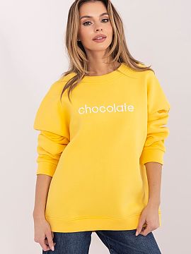 Sweatshirt Rue Paris  Classic women\'s sweatshirt with a casual character, combining comfort and style in everyday wear. Made of high-quality cotton with elastane