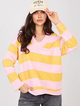sweatshirt Factory Price  Stylish women\'s sweatshirt with a casual character is a perfect choice for everyday wear. It will work well in urban stylings, as well as d