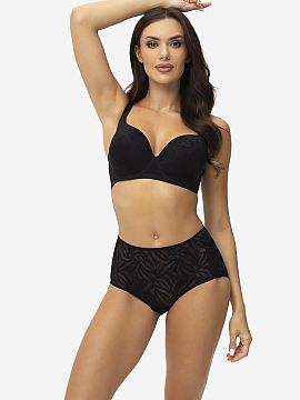 Fiji Gatta  Women\'s panties with a comfortable cut are a combination of comfort and classic design. A model of panties with a higher waist and built-up