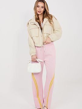 Sweatpants Rue Paris  Women\'s sweatpants are a comfortable and stylish option for everyday wear, perfect for women who appreciate comfort and a trendy, casual lo