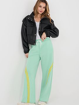 Sweatpants Rue Paris  Women\'s sweatpants are a comfortable and stylish option for everyday wear, perfect for women who value comfort and a trendy, casual look. T