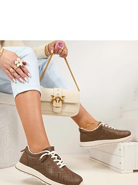 Sports footwear Solea  Light and stylish openwork sports shoes are a perfect choice for people who value comfort and a fashionable look. The openwork upper not onl