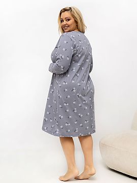 Plus Size Nightgown Forever Pink