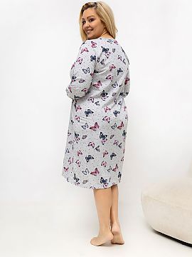 Plus Size Nightgown Forever Pink