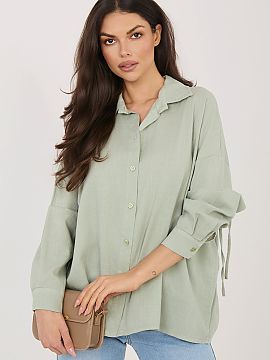 long sleeve shirt Italy Moda  Women\'s casual shirt that will work great both in everyday stylizations and at work. The classic, smooth pattern makes the model universal 