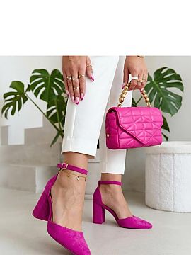 Block heel pumps Solea  Elegant pumps with a refined design are a perfect choice for women who appreciate style and comfort in any situation. Made of soft, eco-frie