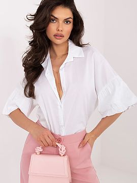 Women's shirt Italy Moda  Women\'s casual shirt is a versatile wardrobe staple that works well in everyday outfits, at work, and for formal occasions. Its classic, sm