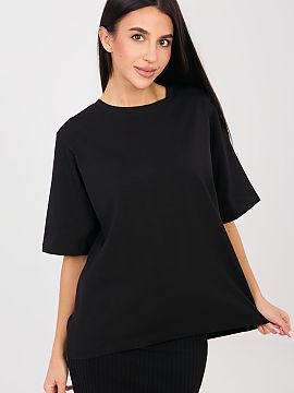 T-shirt Rue Paris  Women\'s basic T-shirt with a casual character is an indispensable element of everyday wardrobe. The smooth cut makes it extremely versatile