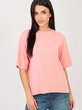 T-shirt Rue Paris  Women\'s basic T-shirt with a casual character is an indispensable element of everyday wardrobe. The smooth cut makes it extremely versatile