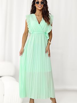 day dress Rue Paris  The flared midi dress is the perfect choice for summer days, combining lightness, comfort, and feminine style. It will work great in everyda