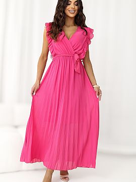 day dress Rue Paris  The flared midi dress is the perfect choice for summer days, combining lightness, comfort, and feminine style. It will work great in everyda