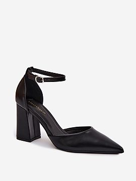 Block heel pumps Step in style