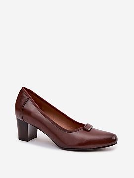 Block heel pumps Step in style