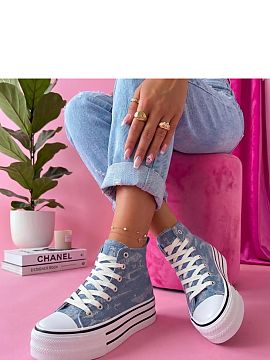 Platform sneakers Solea  Stylish sports sneakers made of lightweight and breathable fabric are the perfect choice for everyday wear. Their universal design makes the