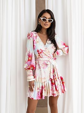 day dress LaBalancia  The ANNA Neon bouquet dress is a proposal for women who appreciate the combination of comfort with stylish design. The neon bouquet pattern 