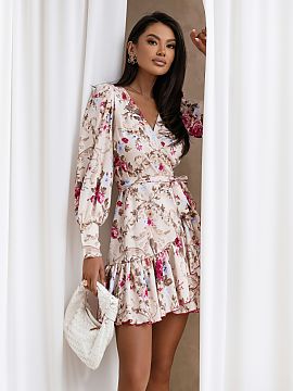 day dress LaBalancia  The ANNA Ever blue flowers dress is a proposal for women who appreciate the combination of comfort and subtle elegance. The design stands ou