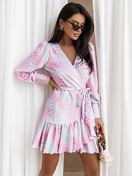 day dress LaBalancia  The dress ANNA Pastel Panther is an elegant and comfortable proposal for women who appreciate the combination of style and comfort. Made of 