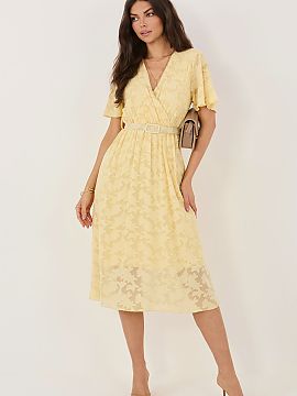 Formal dress Rue Paris  A flared cocktail dress is an elegant and extremely feminine proposition, perfect for formal occasions and for work. Made of high-quality po