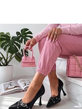High heels Solea  Elegant slip-on heels with a decorative buckle are the perfect choice for women who appreciate classic style in a modern edition. The slim, 