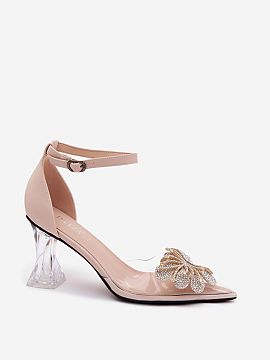 Block heel pumps Step in style