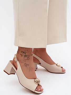 Heel sandals Step in style  